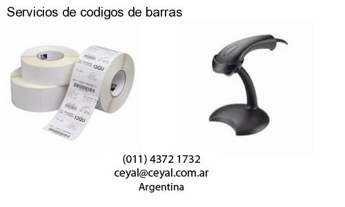 Servicios de codigos de barras
