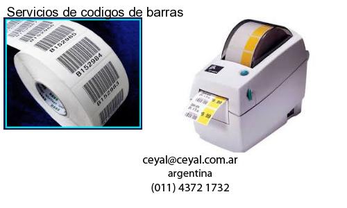 Servicios de codigos de barras