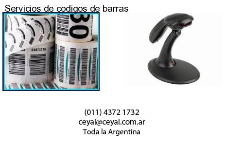 Servicios de codigos de barras