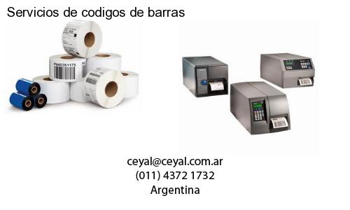 Servicios de codigos de barras