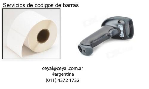 Servicios de codigos de barras