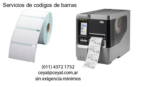 Servicios de codigos de barras