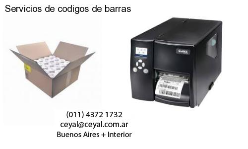 Servicios de codigos de barras