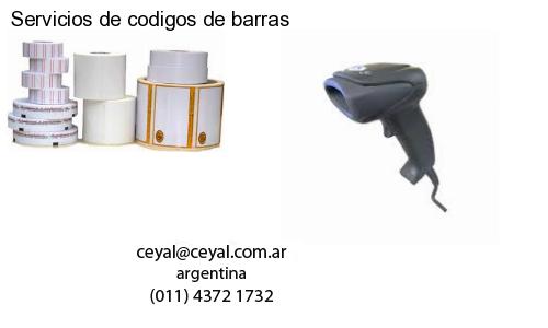 Servicios de codigos de barras