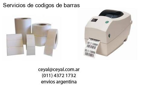 Servicios de codigos de barras