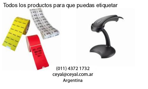 Todos los productos para que puedas etiquetar