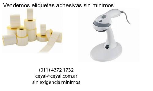 Vendemos etiquetas adhesivas sin minimos