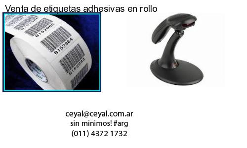 Venta de etiquetas adhesivas en rollo