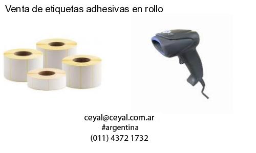 Venta de etiquetas adhesivas en rollo
