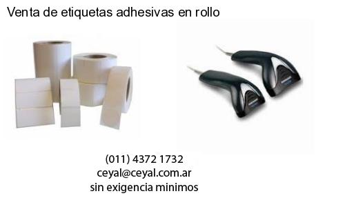 Venta de etiquetas adhesivas en rollo