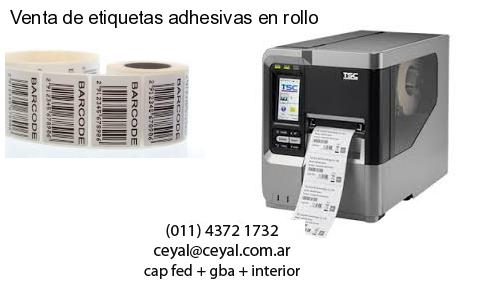 Venta de etiquetas adhesivas en rollo