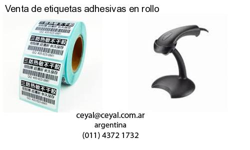 Venta de etiquetas adhesivas en rollo