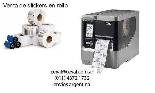 Venta de stickers en rollo