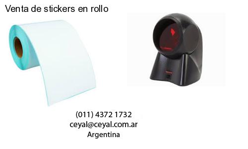 Venta de stickers en rollo
