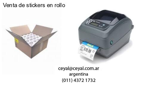 Venta de stickers en rollo