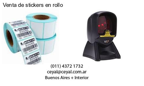 Venta de stickers en rollo