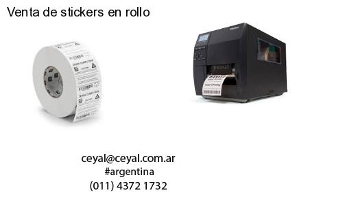 Venta de stickers en rollo