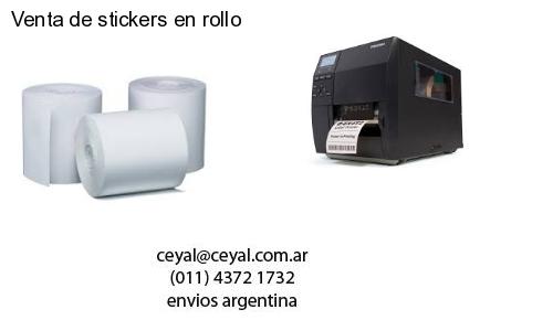Venta de stickers en rollo