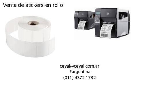 Venta de stickers en rollo
