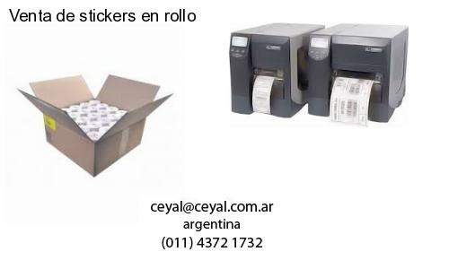 Venta de stickers en rollo