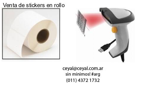 Venta de stickers en rollo