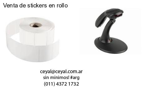 Venta de stickers en rollo