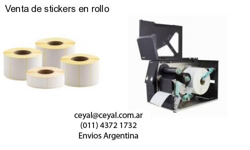 Venta de stickers en rollo