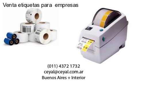 Venta etiquetas para empresas