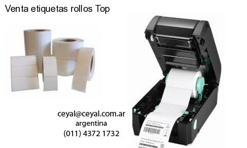 Venta etiquetas rollos Top