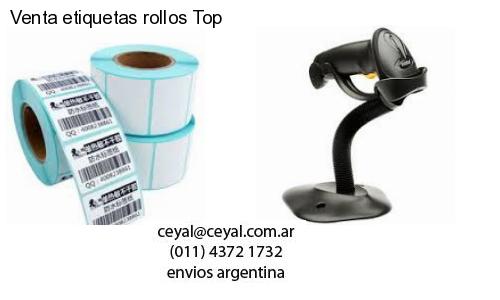 Venta etiquetas rollos Top