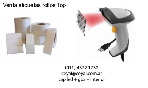 Venta etiquetas rollos Top