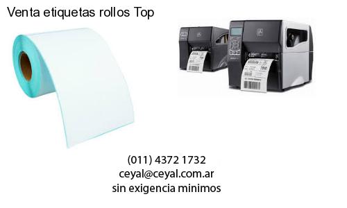 Venta etiquetas rollos Top