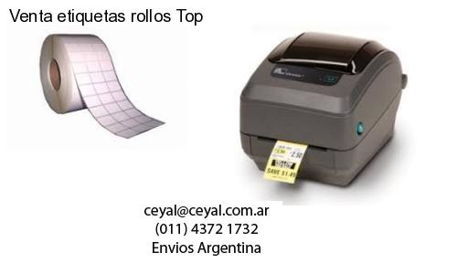 Venta etiquetas rollos Top