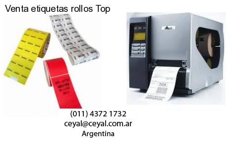 Venta etiquetas rollos Top