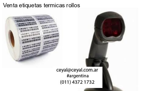 Venta etiquetas termicas rollos
