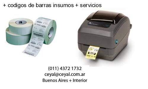 codigos de barras insumos servicios