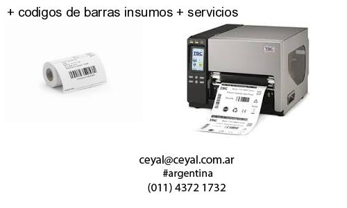   codigos de barras insumos   servicios