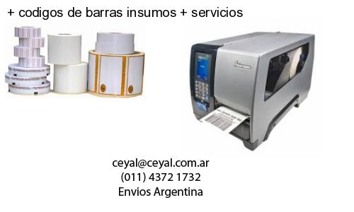   codigos de barras insumos   servicios