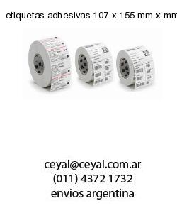 etiquetas adhesivas 107 x 155 mm x mm