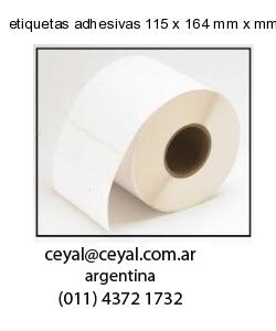 etiquetas adhesivas 115 x 164 mm x mm