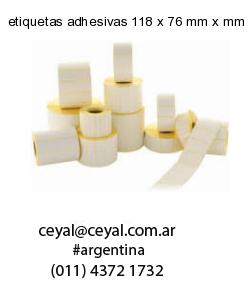 etiquetas adhesivas 118 x 76 mm x mm