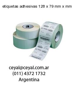 etiquetas adhesivas 128 x 79 mm x mm