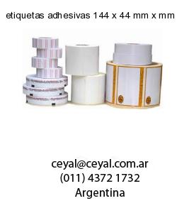 etiquetas adhesivas 144 x 44 mm x mm