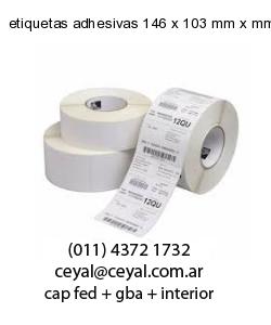 etiquetas adhesivas 146 x 103 mm x mm