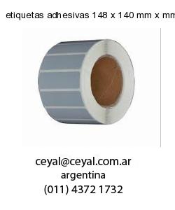 etiquetas adhesivas 148 x 140 mm x mm