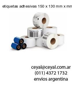 etiquetas adhesivas 150 x 130 mm x mm