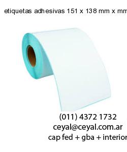 etiquetas adhesivas 151 x 138 mm x mm