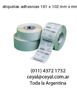 etiquetas adhesivas 161 x 102 mm x mm