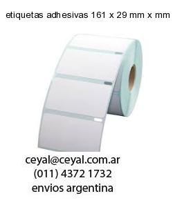 etiquetas adhesivas 161 x 29 mm x mm