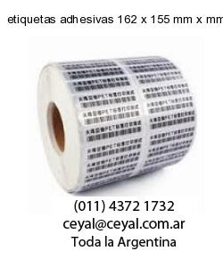 etiquetas adhesivas 162 x 155 mm x mm